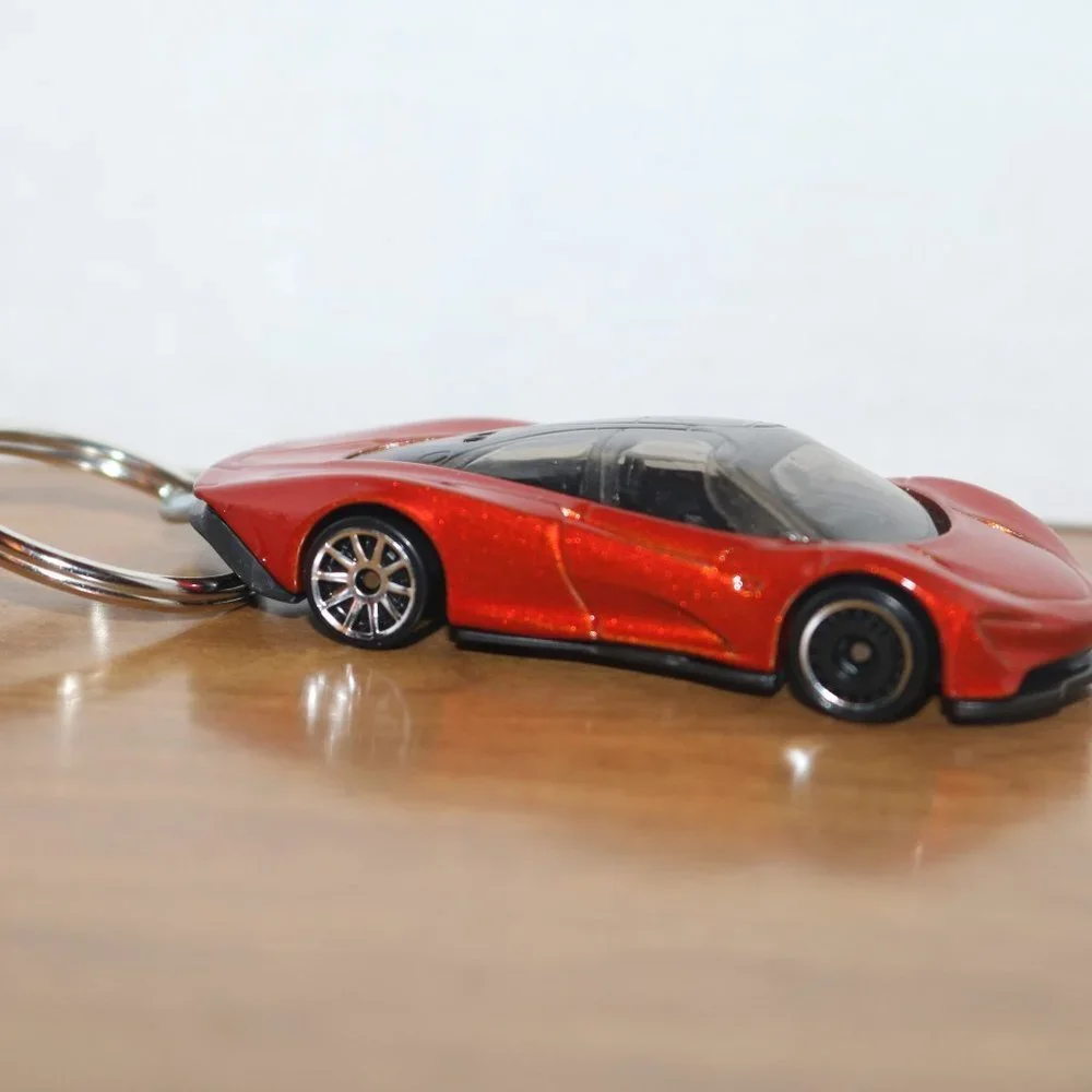 Hot Wheels Factory Fresh McLaren CUSTOM keychain